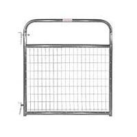 Gray 2X4 Mesh Tube Gate