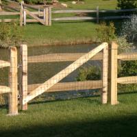 2-Rail Split Rail Gates