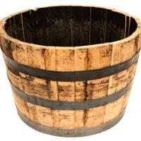 Whiskey Barrel Planter