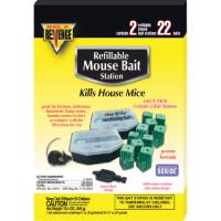 Refillable Mouse Bait Station