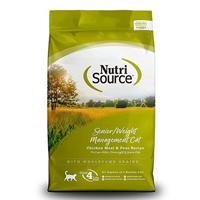 NutriSource Senior/ Weight Management Chicken and Peas