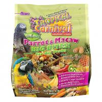 Tropical Carnival Natural Parrot and Macaw Big Bites